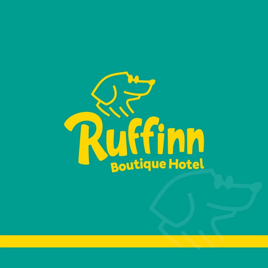 Junior Suite de Ruffinn, con la pared temática de la marca